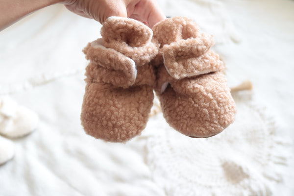 Sherpa Baby Slippers