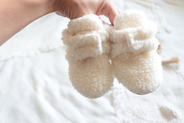 Sherpa Baby Slippers