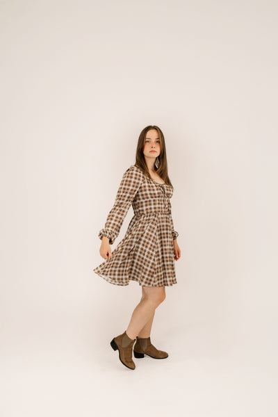 Harper Plaid Dress