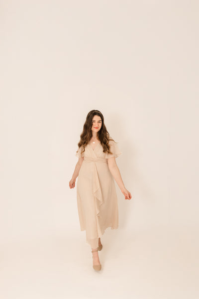 Ivory Glow Dress
