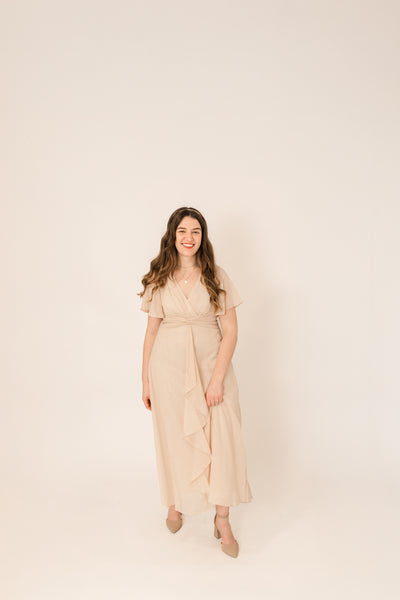 Ivory Glow Dress