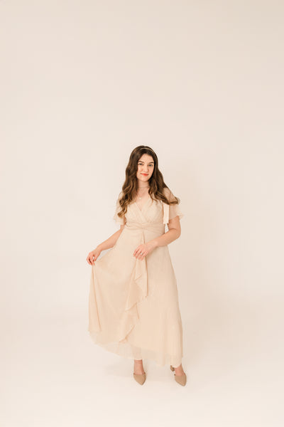 Ivory Glow Dress